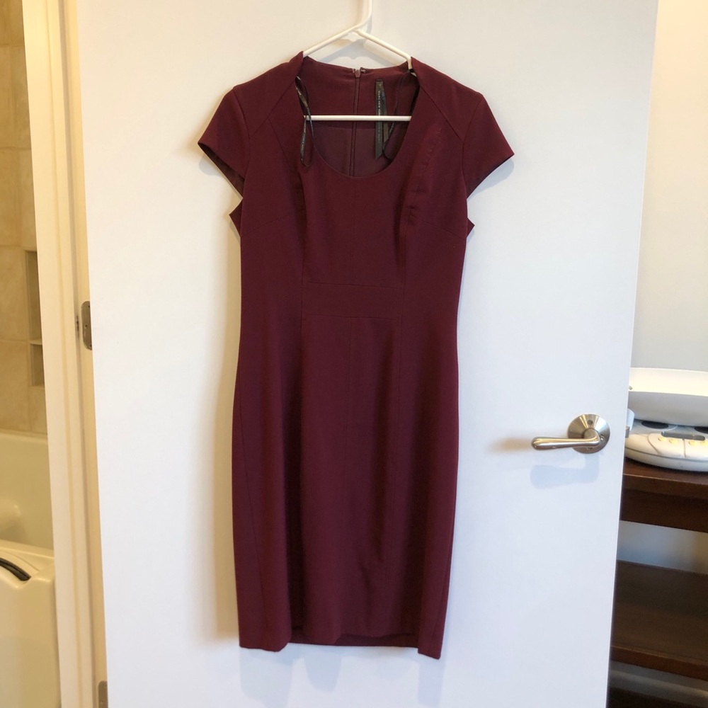 Marc New York Cap Sleeve Sheath Dress Size 6